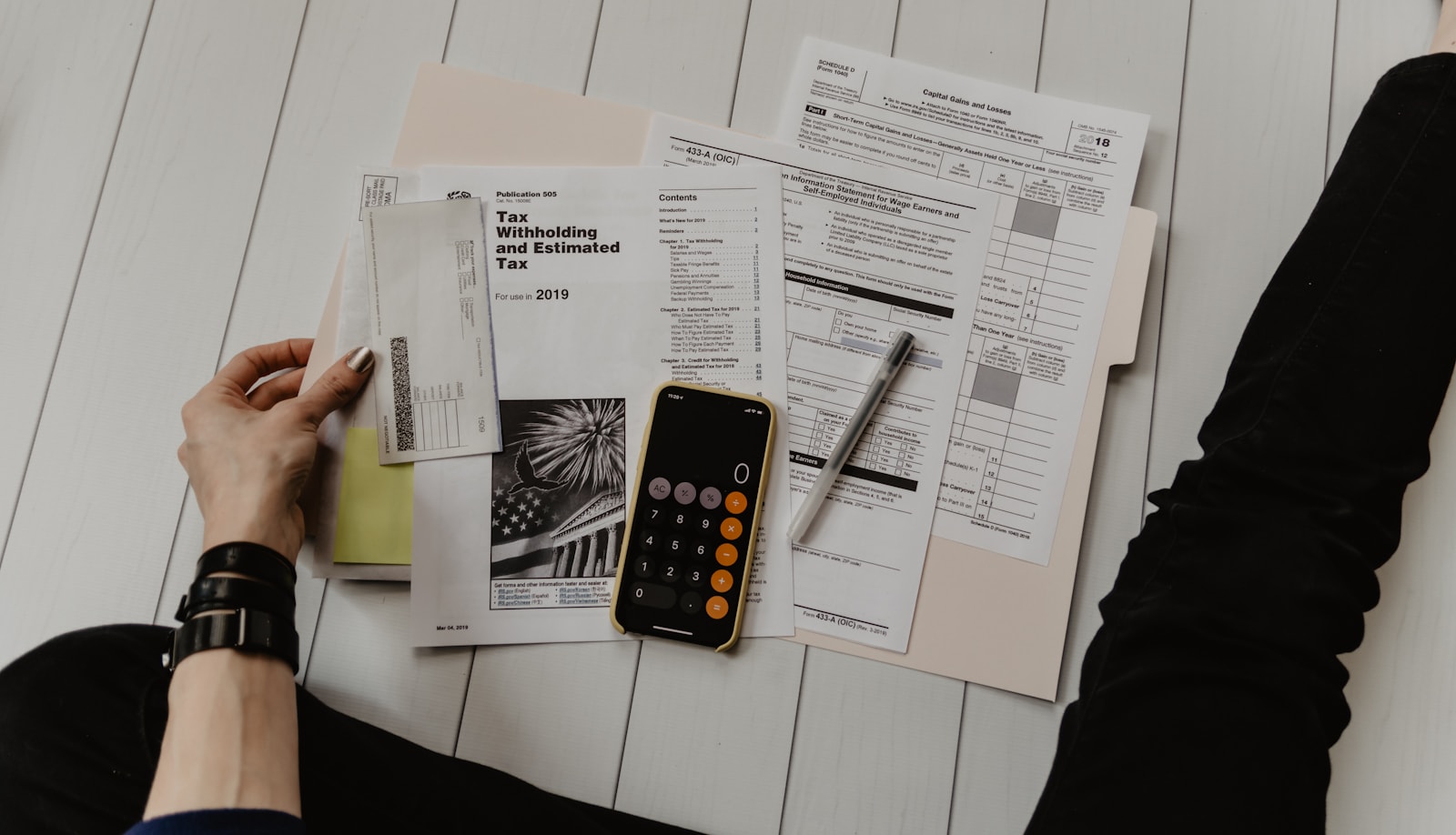 Banking desk image