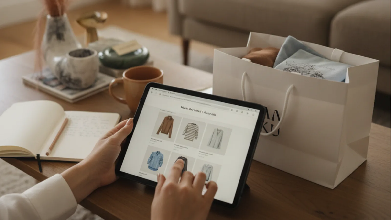 Maku the Label buying advice scene