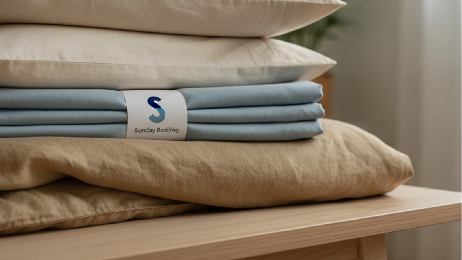 Sunday Bedding detail comparison image