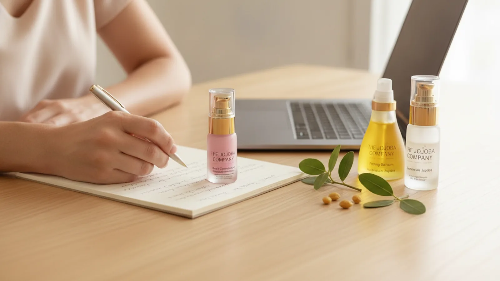 The Jojoba Company buying advice scene